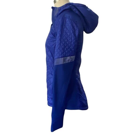 Athleta Rock Springs Hooded Quilted Stretch Reflective Jacket Women’s Size XS - Picture 3 of 11